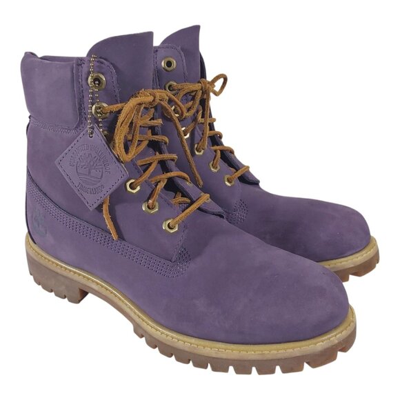 Timberland Premium 6" Boots Waterproof Insulated Montana Grape Good Cond - 9.5 - Picture 1 of 14